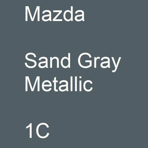 Mazda, Sand Gray Metallic, 1C.